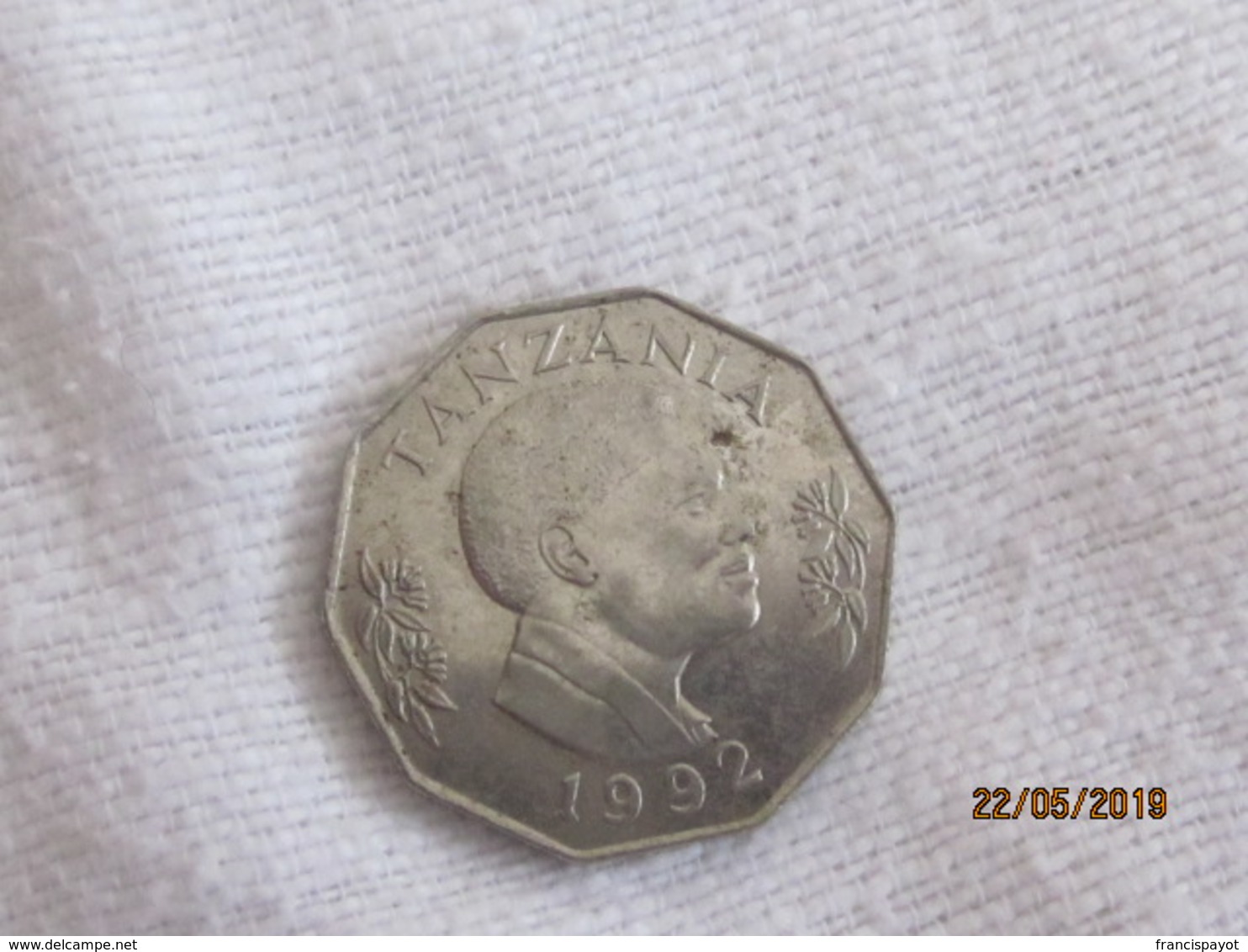 Tanzania: 5 Shillings 1992 - Tanzanie