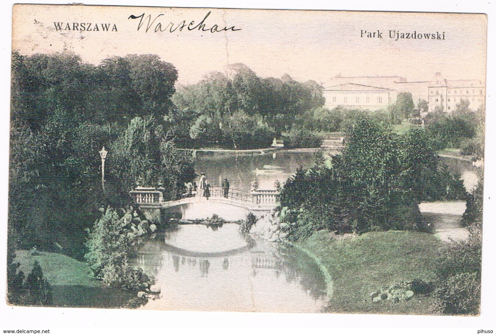 POL-161   WARSZAWA : Park Ujazdowski - Pologne