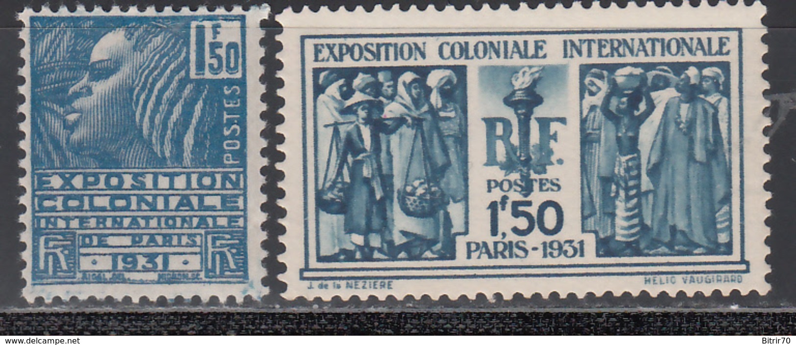 1930-31   Yvert Nº 273, 274   MNH - Nuovi