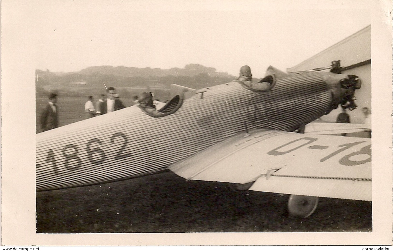 Aviation - Aviateur Allemand Roeder - Tour D'Europe Aérien - Lausanne-Blécherette - 1930 - Rare - Aviateurs