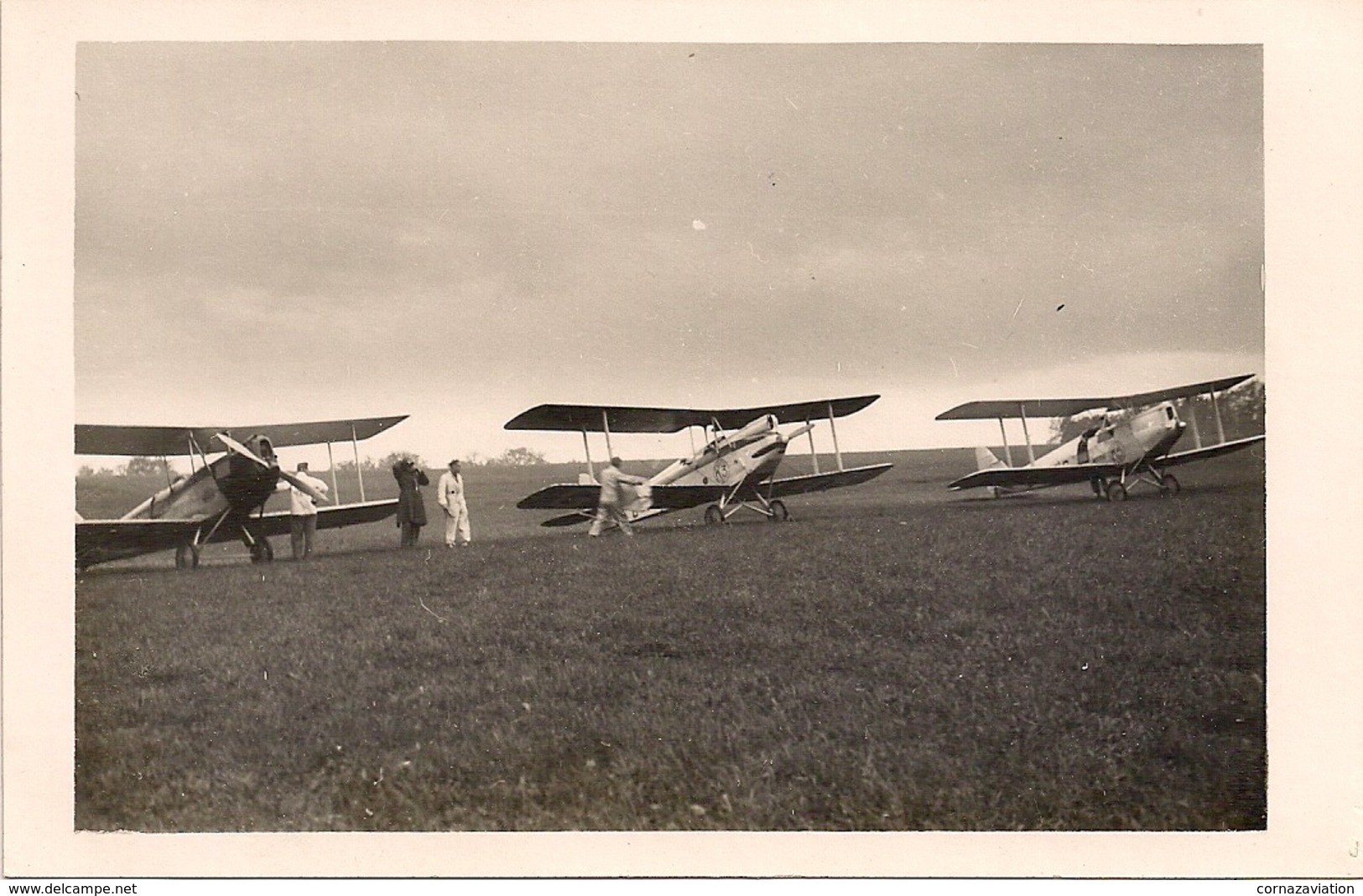 Aviation - Avions Anglais - Tour Aérien D'Europe - Lausanne-Blécherette - 1930 - Rare - Aérodromes