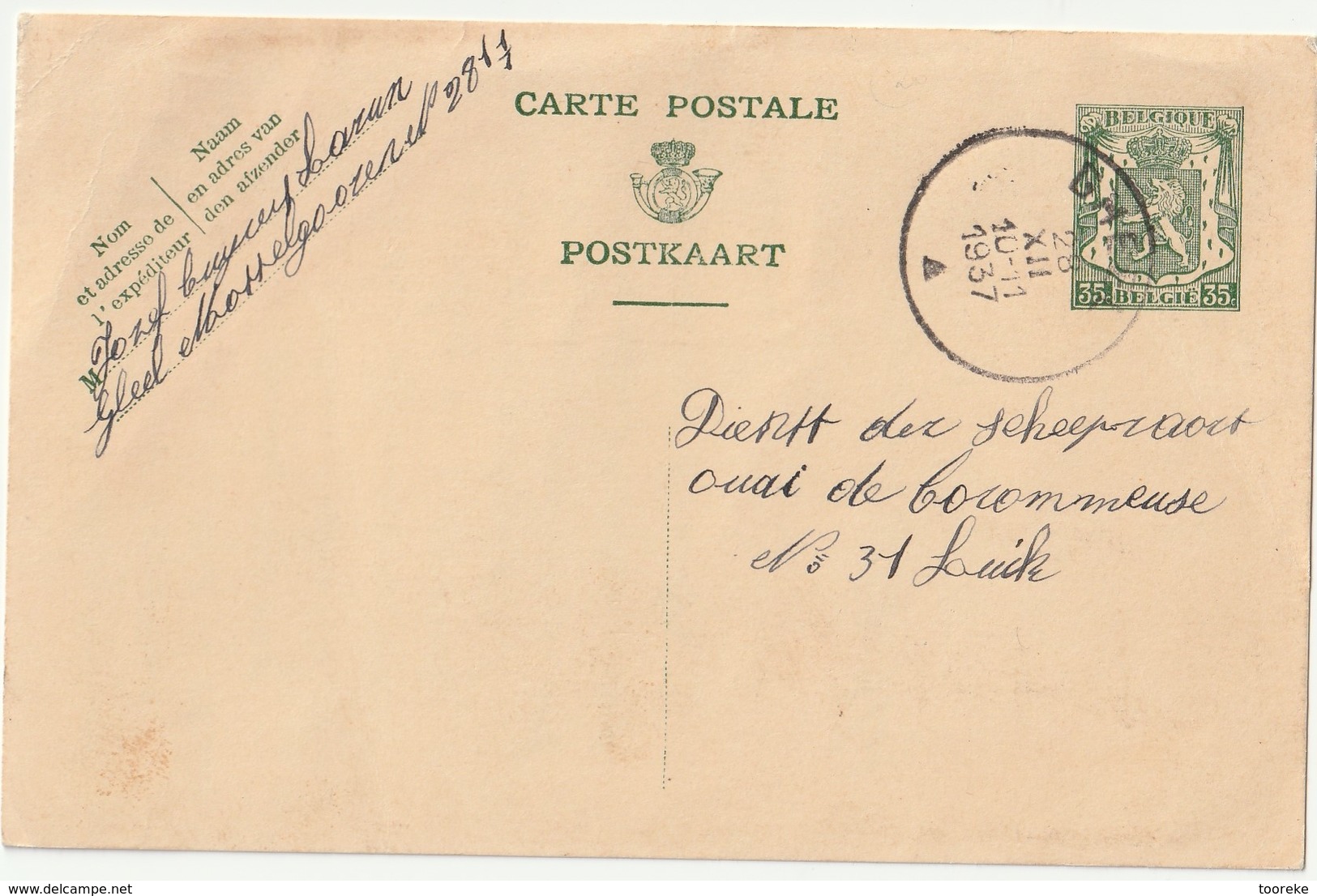 Gheel Pws 112 - Cartes Postales 1934-1951