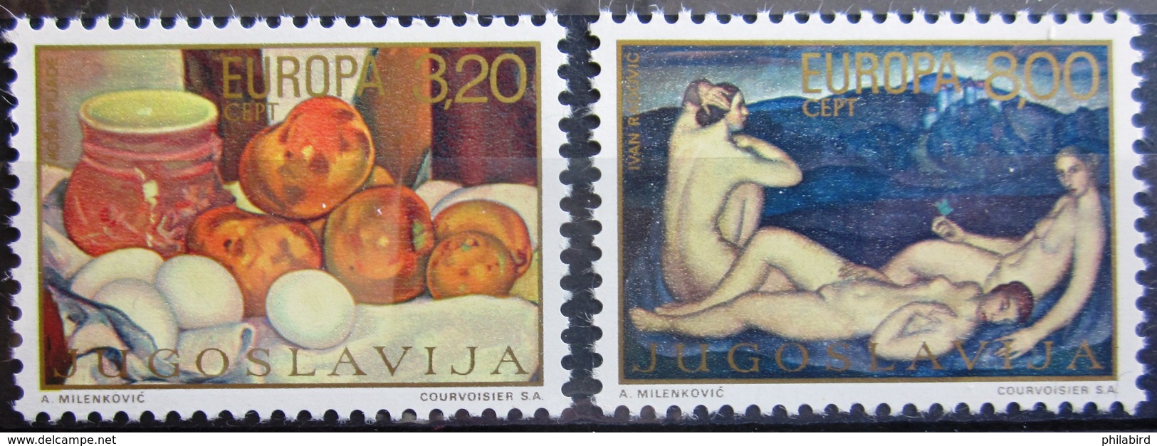 EUROPA            Année 1975         YOUGOSLAVIE         N° 1479/1480             NEUF** - 1975