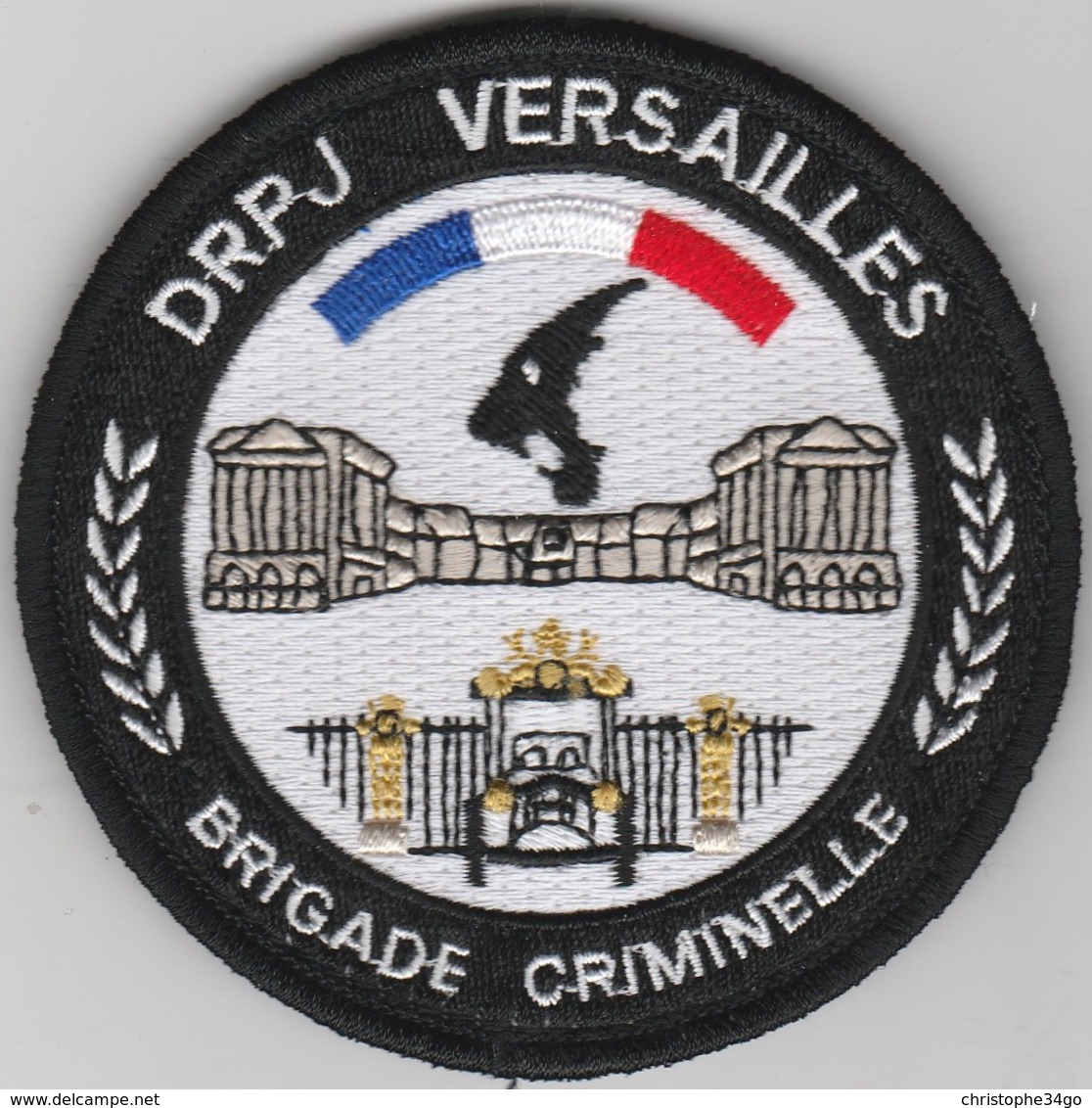 Écusson Police Judiciaire - Brigade Criminelle Versailles (78) - Police & Gendarmerie