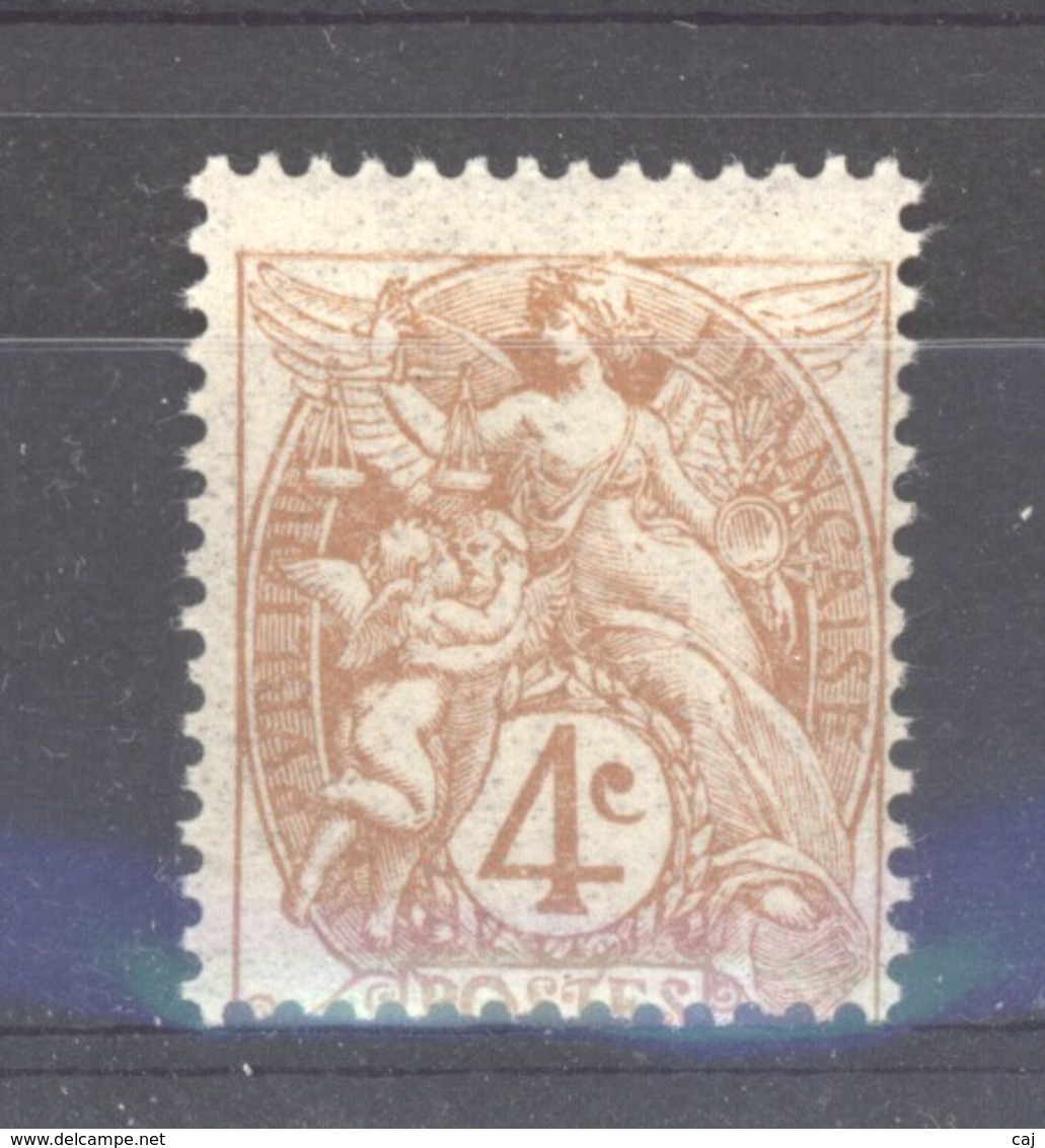 France  :  Yv  110  ** - 1900-29 Blanc