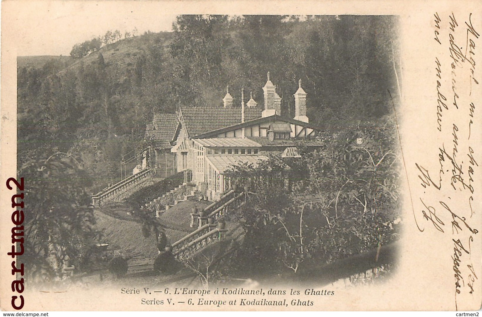 INDE INDIA KODIKANEL DANS LES GHATTES KODAIKANAL GHATS 1906 - Inde