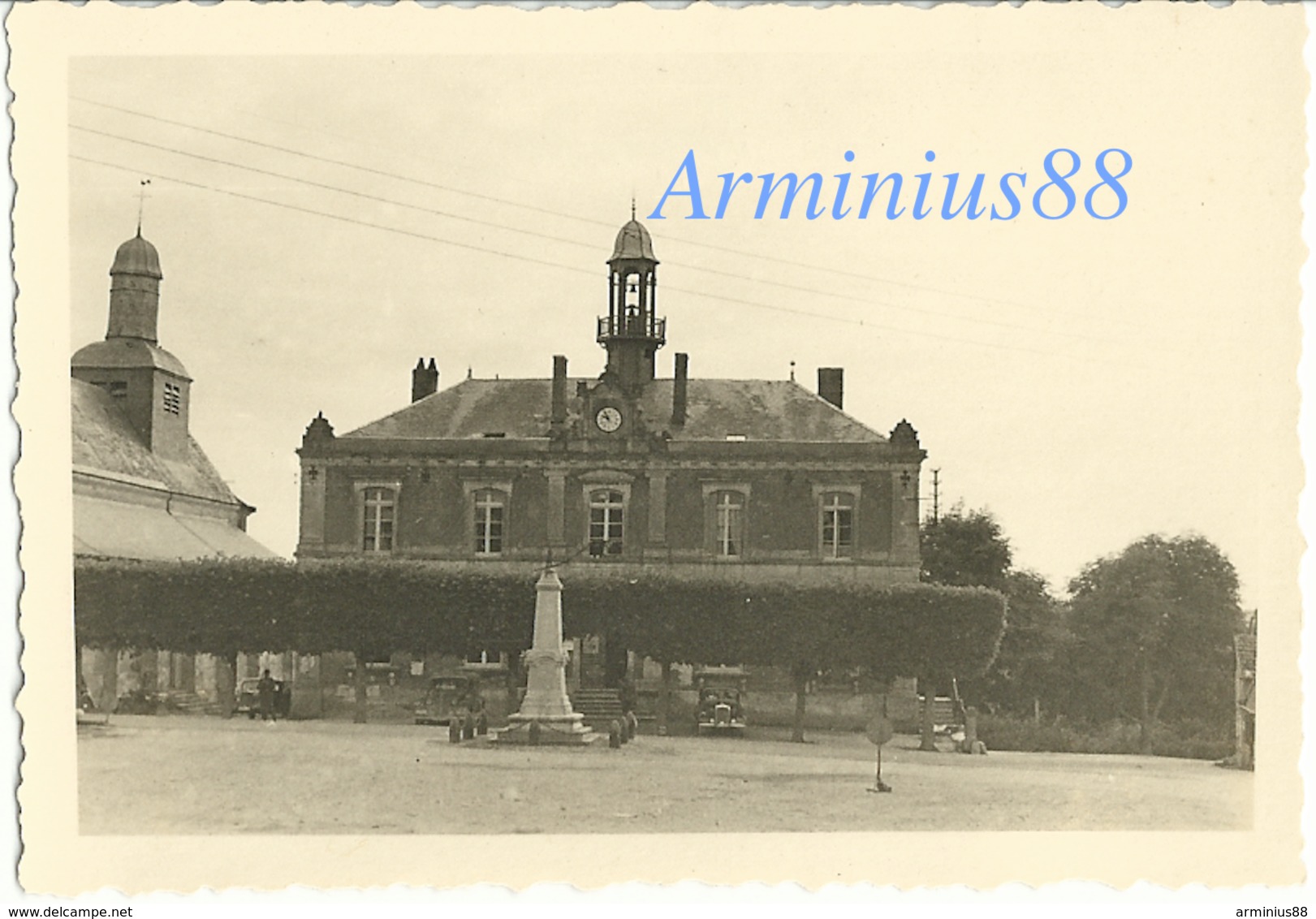 Campagne De France 1940 - Quartier Général De L'Abt. IV A à Novion-Porcien - 12. Armee (AOK 12) - Abteilung IV A - Guerre, Militaire