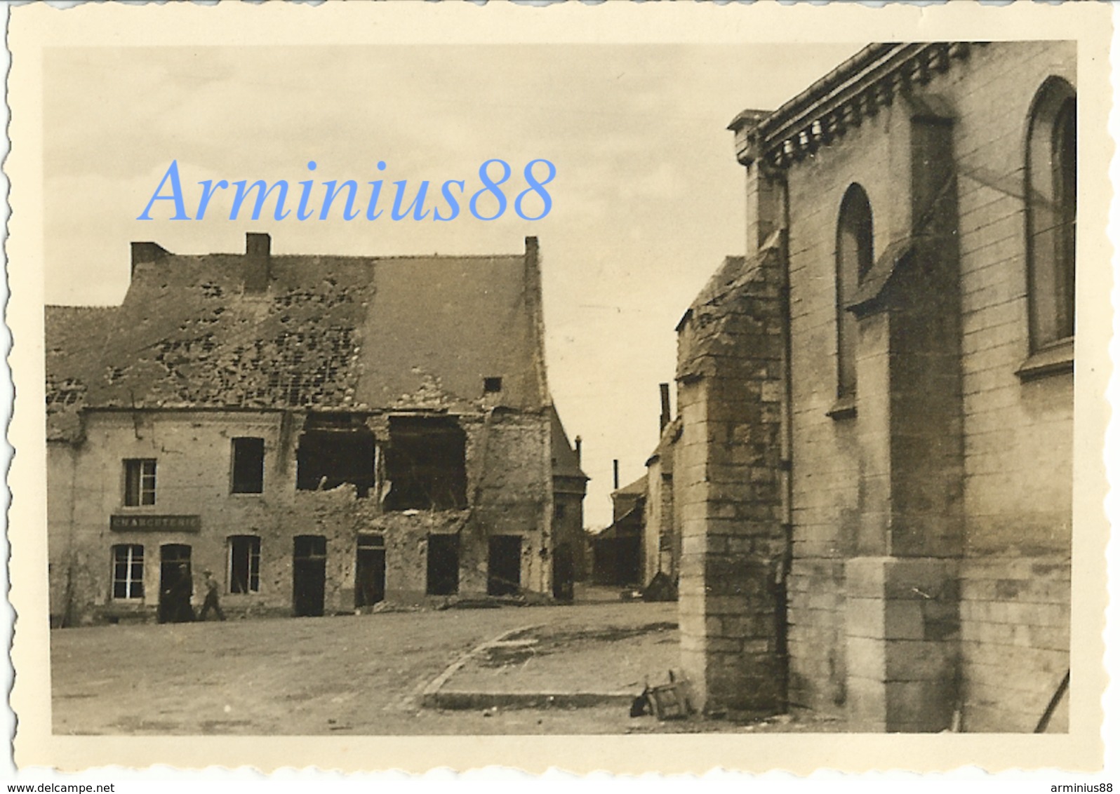 Campagne De France 1940 - Traces De Combats à Aubenton - 12. Armee (AOK 12) - Abteilung IV A - Westfeldzug - Guerre, Militaire