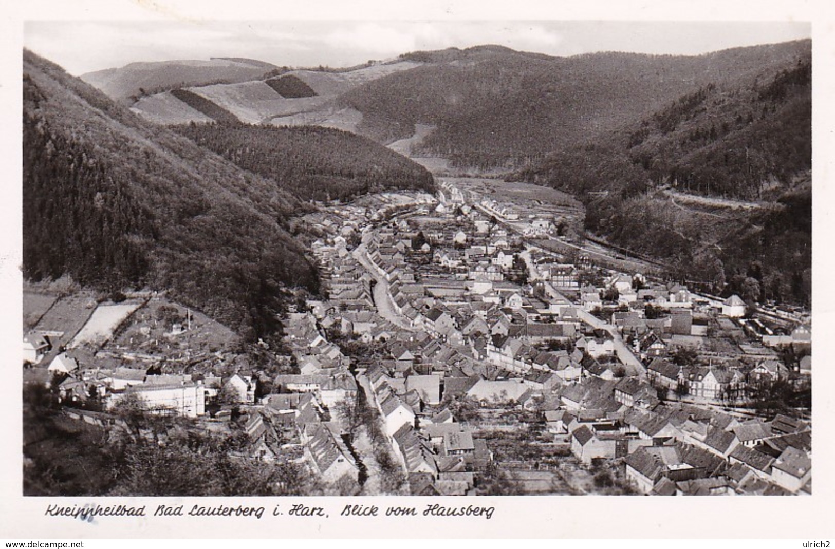 AK Kneippheilbad Bad Lauterberg Im Harz -  Blick Vom Hausberg  (41245) - Bad Lauterberg