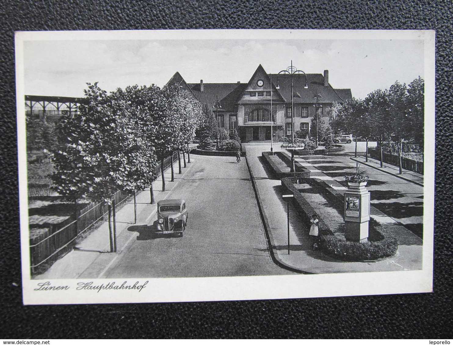 AK LÜNEN Bahnhof Ca.1940 // D*38333 - Lünen