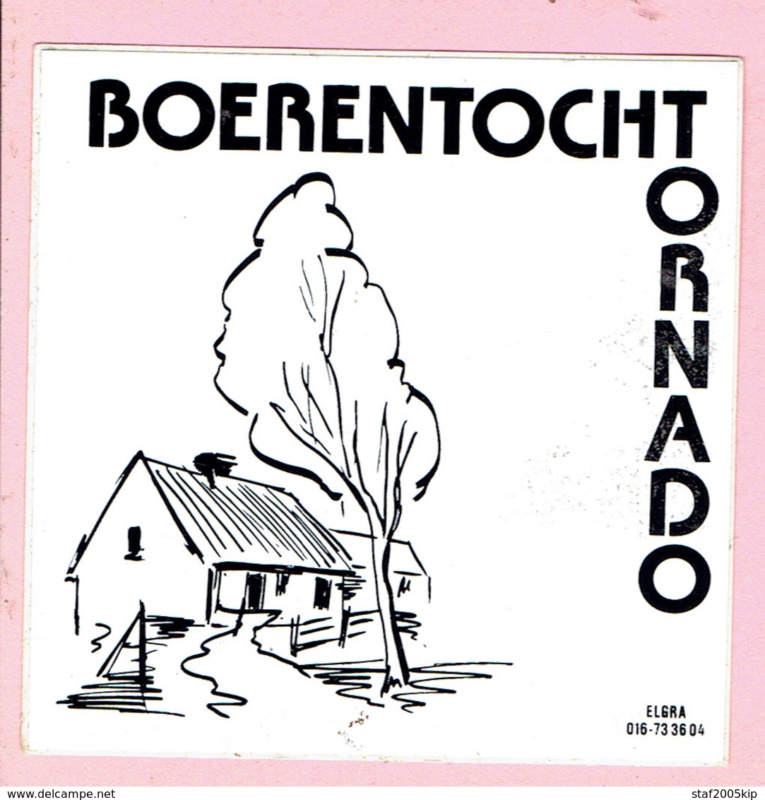 Sticker - BOERENTOCHT - TORNADO - Autocollants