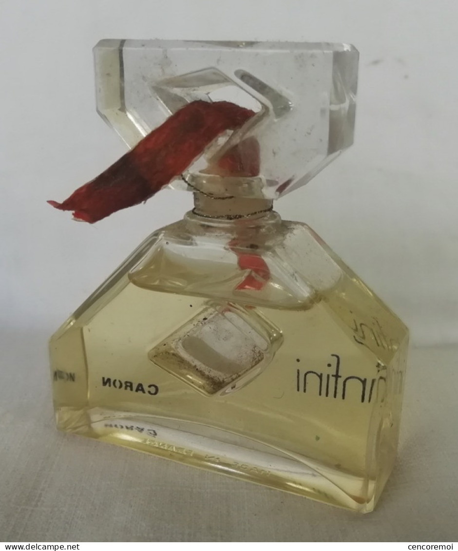 Flacon De Parfum Ancien L'infini De Caron, Factice - Fakes