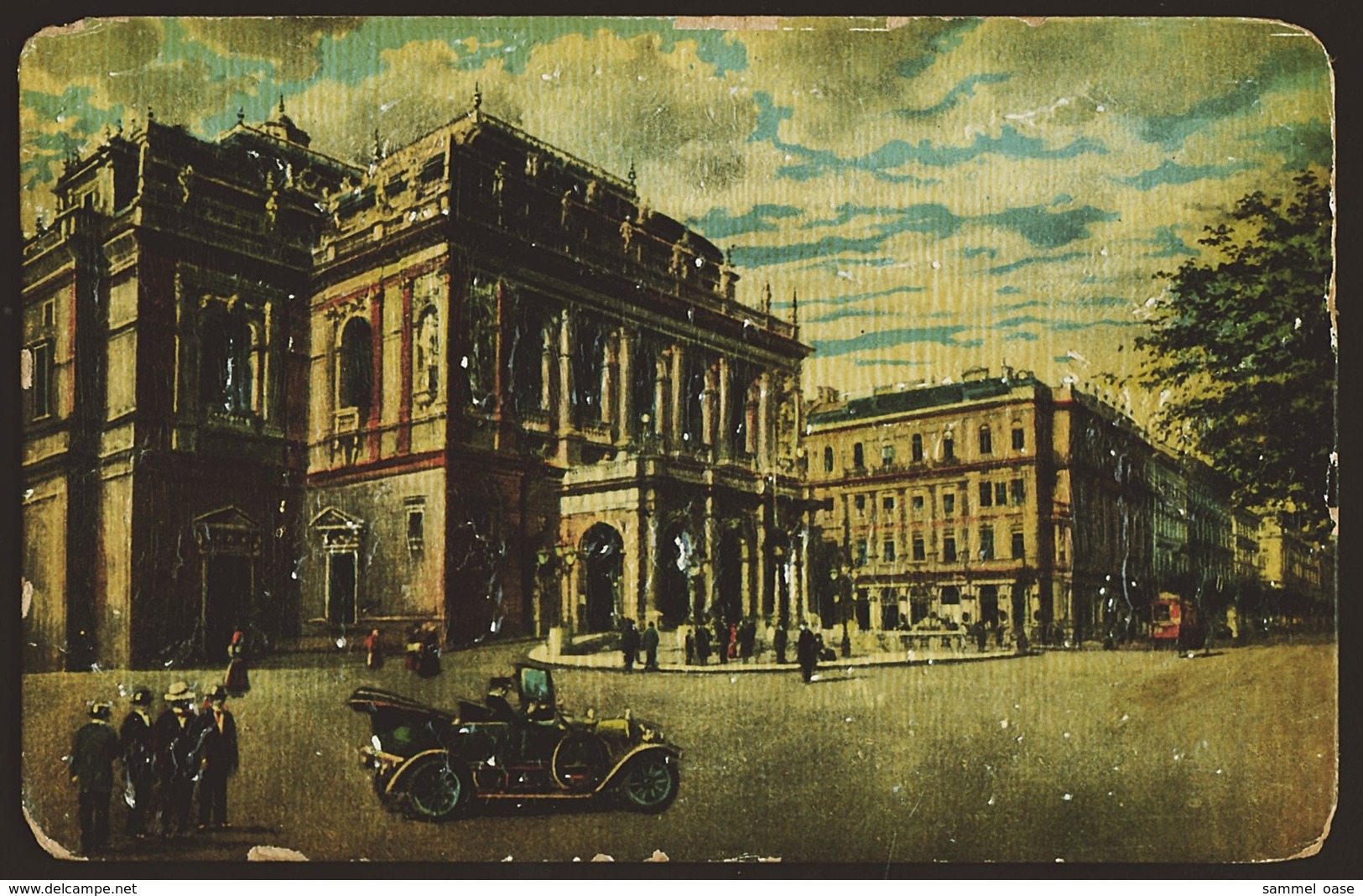 Budapest  -  Andrassy-Strasse Mit Der Oper  -  Ansichtskarte Ca. 1918    (10839) - Hungary