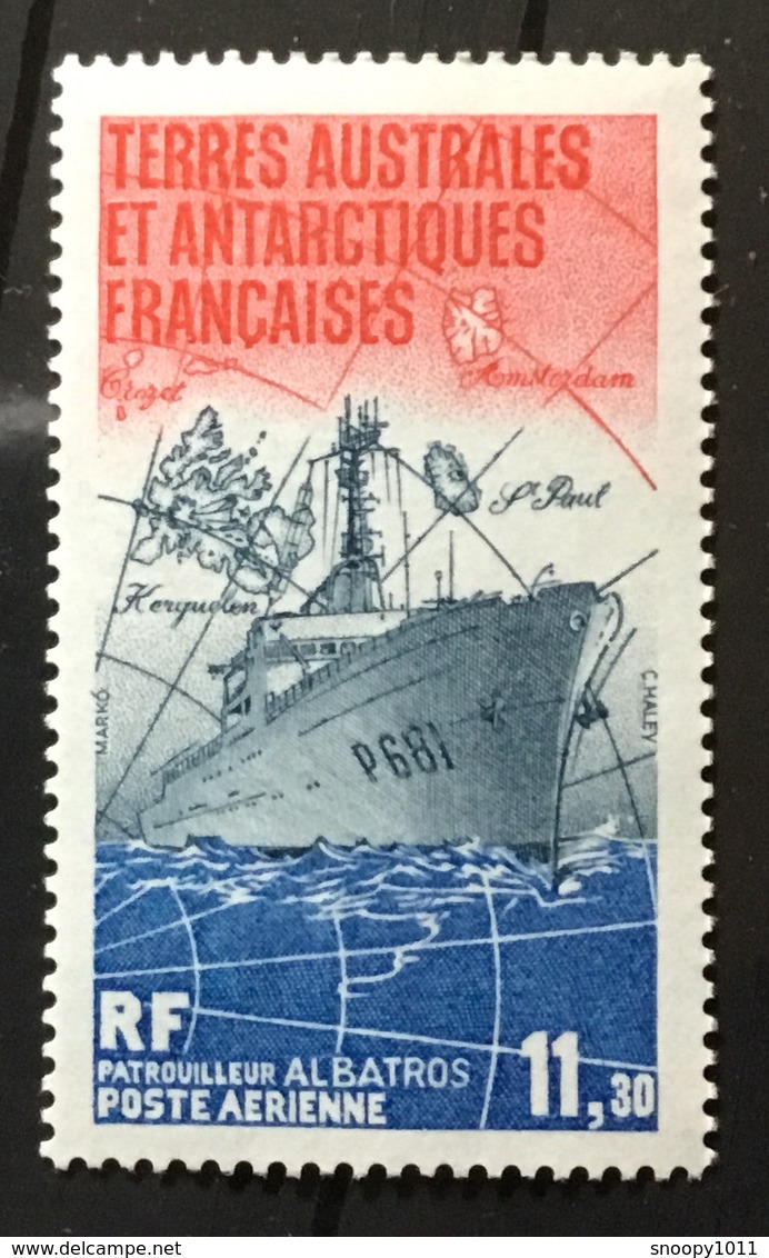 FRENCH SOUTHERN AND ANTARCTIC TERRITORIES. C83. 11.30fr, Patrol Boat Albatros. MNH - Airmail