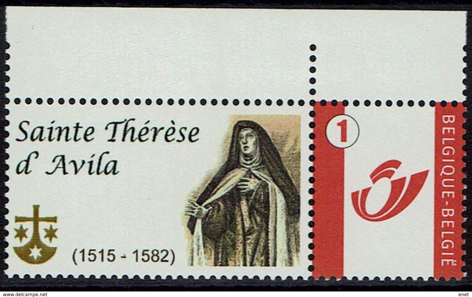 Belgie Belgium - Teresa Van Avila - OBP Nr. 3700 - Other & Unclassified