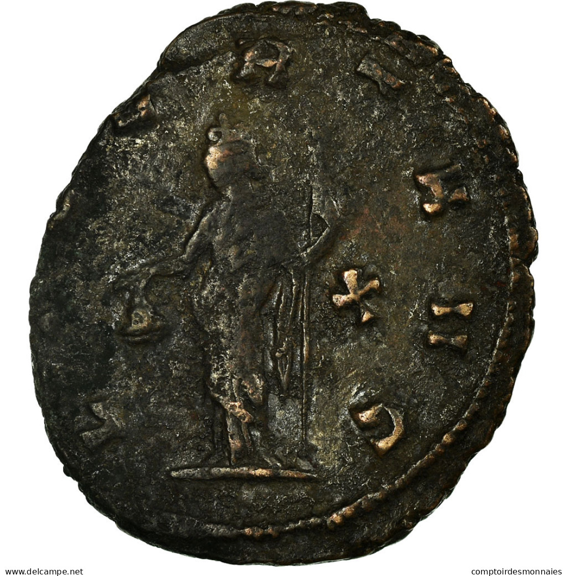 Monnaie, Claude II Le Gothique, Antoninien, 268-270, Rome, TB+, Billon, RIC:63 - L'Anarchie Militaire (235 à 284)