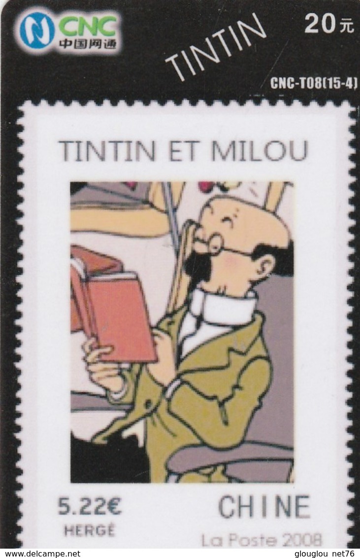 TELECARTE ASIATIQUE...TINTIN    ... - Comics