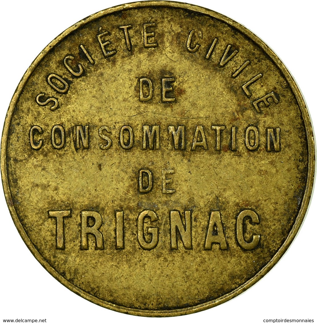 Monnaie, France, Société Civile De Consommation, Trignac, 10 Centimes, TTB - Monétaires / De Nécessité