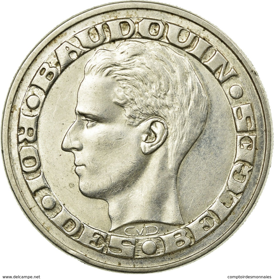 Monnaie, Belgique, 50 Francs, 50 Frank, 1958, SUP, Argent, KM:150.1 - 50 Francs