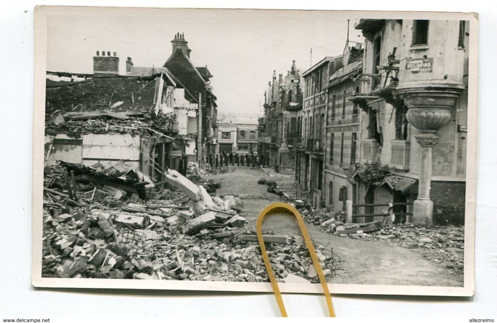 Carte Photo 62  : BERCK  Guerre 39-45 Rue De La Mer Et Rue St Georges  VOIR  DESCRIPTIF  §§§ - Berck