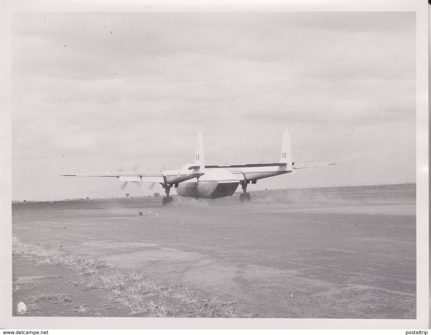 AW C1 Armstrong Whitworth Argosy ROYAL AIR FORCE  KHORMAKSAR ADEN MIDDLE EAST AFRICA NAIROBI     21 * 16 CM  AEROPLANE - Aviación