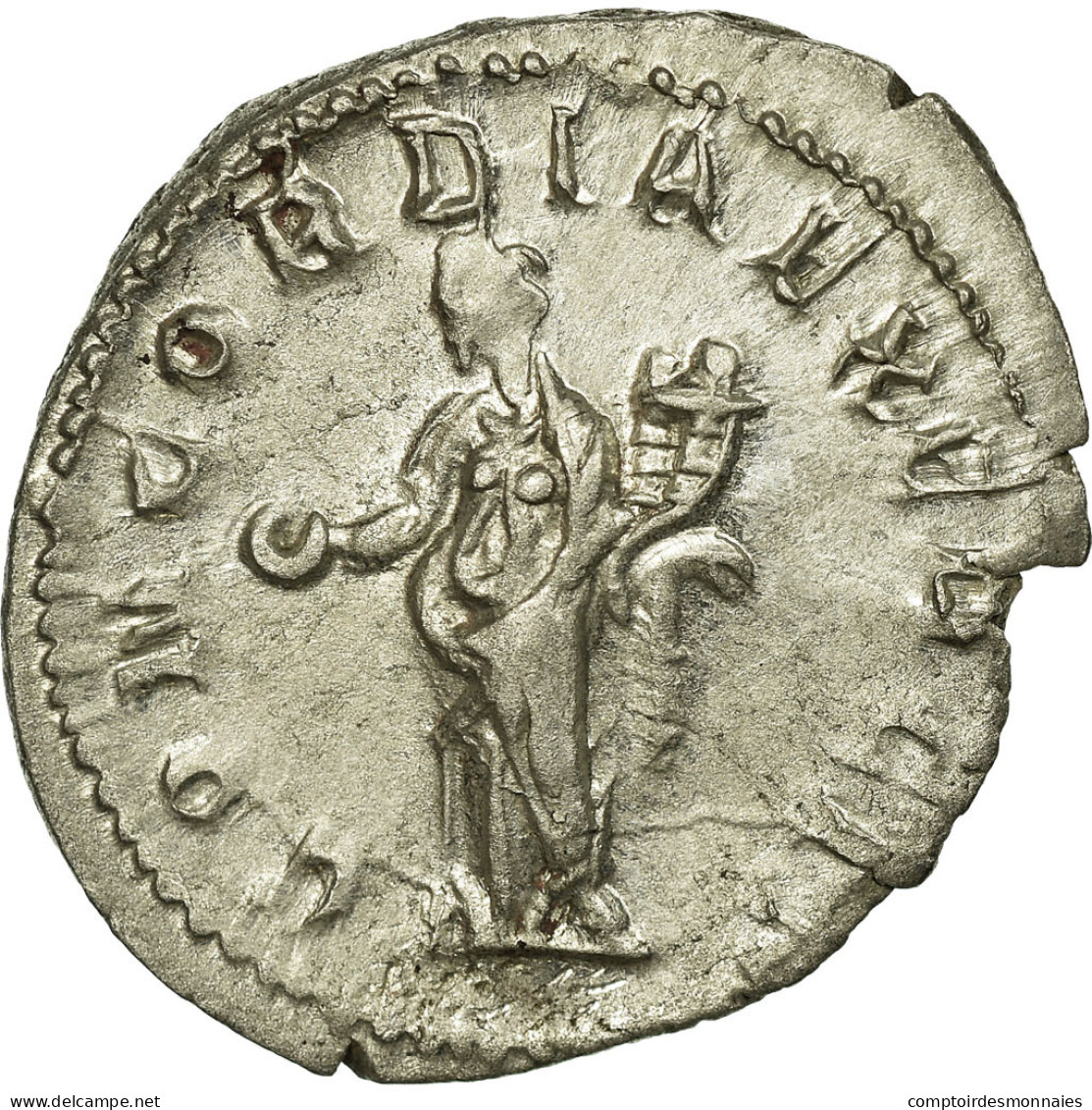 Monnaie, Gallien, Antoninien, 254, Rome, SUP, Billon, RIC:132 - L'Anarchie Militaire (235 à 284)
