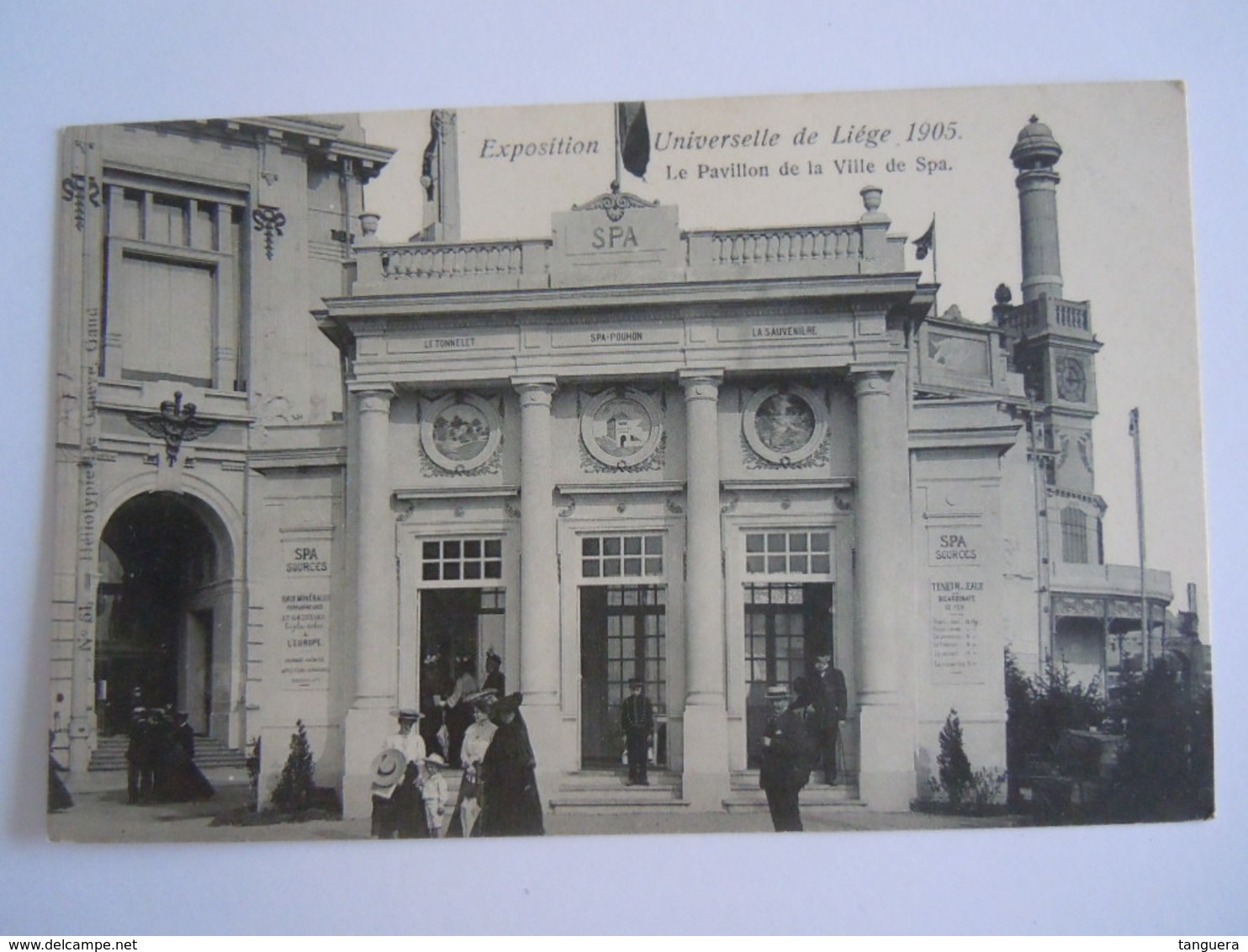 Exposition Universelle De Liège 1905 Le Pavillon De La Ville De Spa - Liege