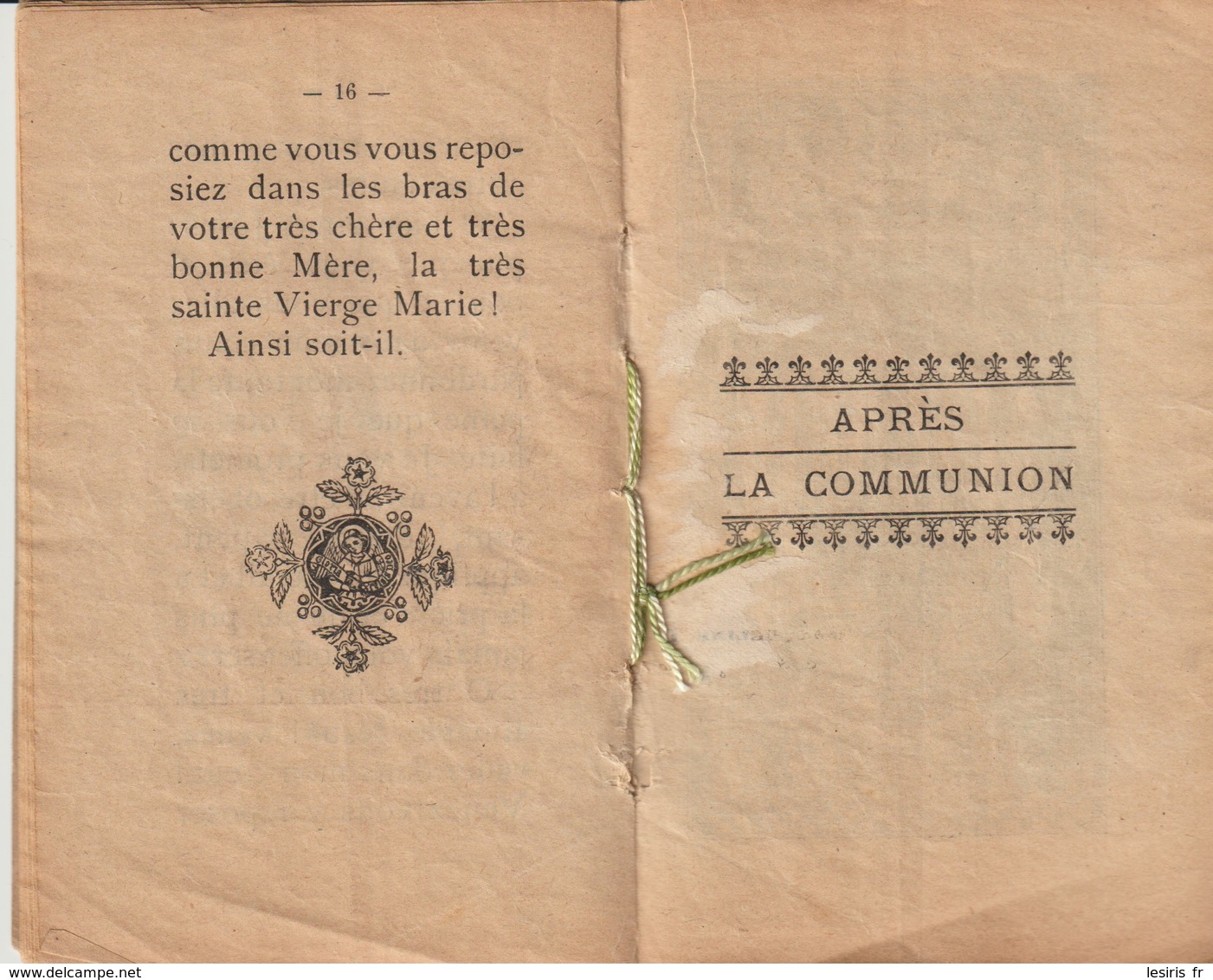 ACTES AVANT ET APRES LA SAINTE COMMUNION - Mgr DE GIBERGUES - 21° EDITION - - Documentos Históricos