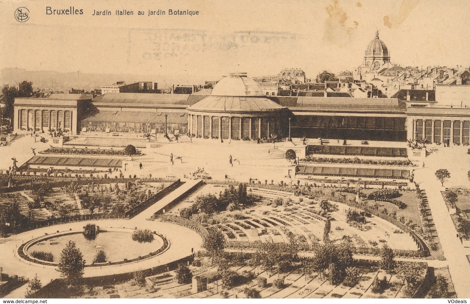 CPA - Belgique - Brussels - Bruxelles - Jardin Italien Au Jardin Botanique - Forests, Parks