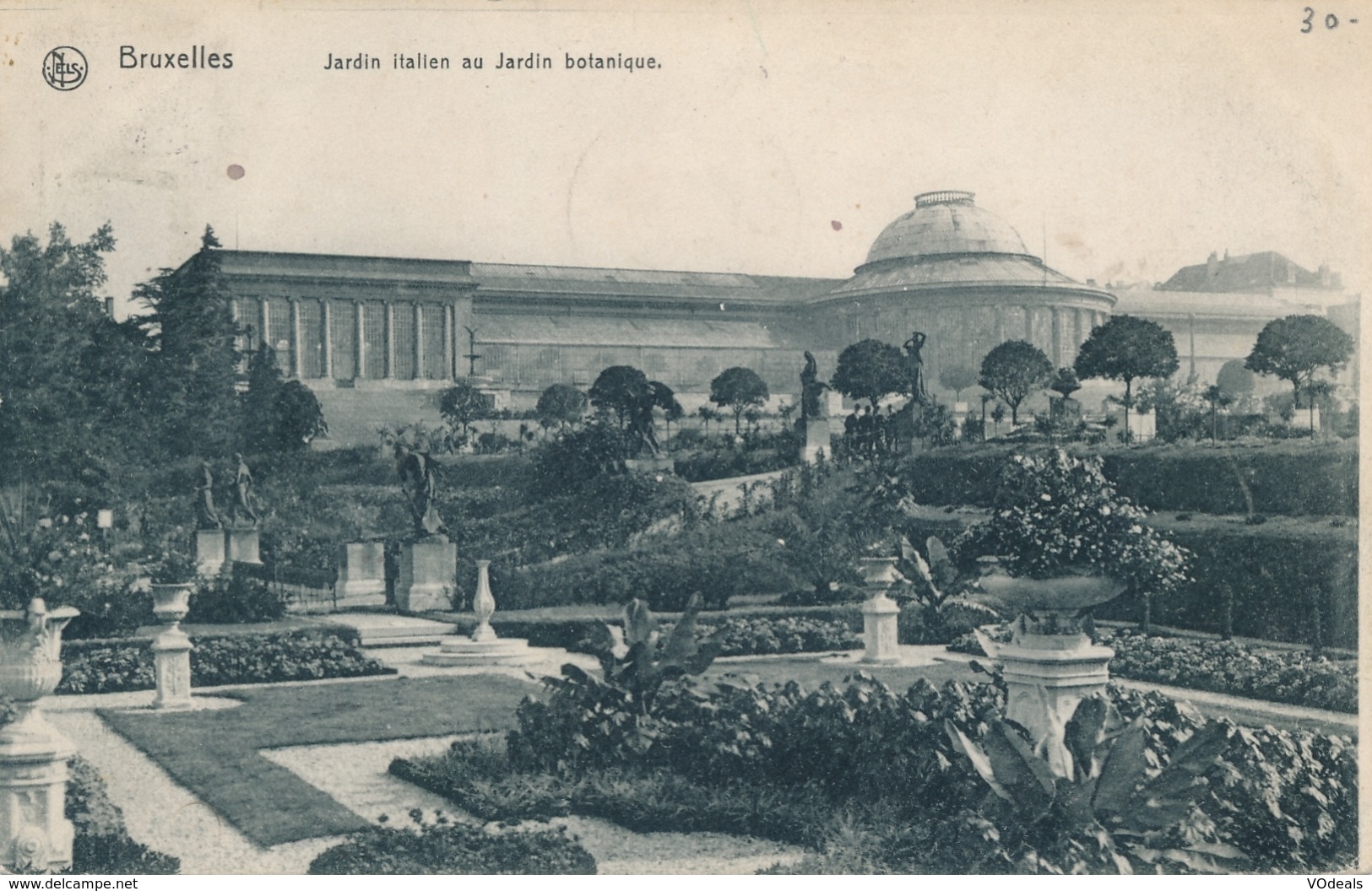 CPA - Belgique - Brussels - Bruxelles - Jardin Italien Au Jardin Botanique - Forests, Parks