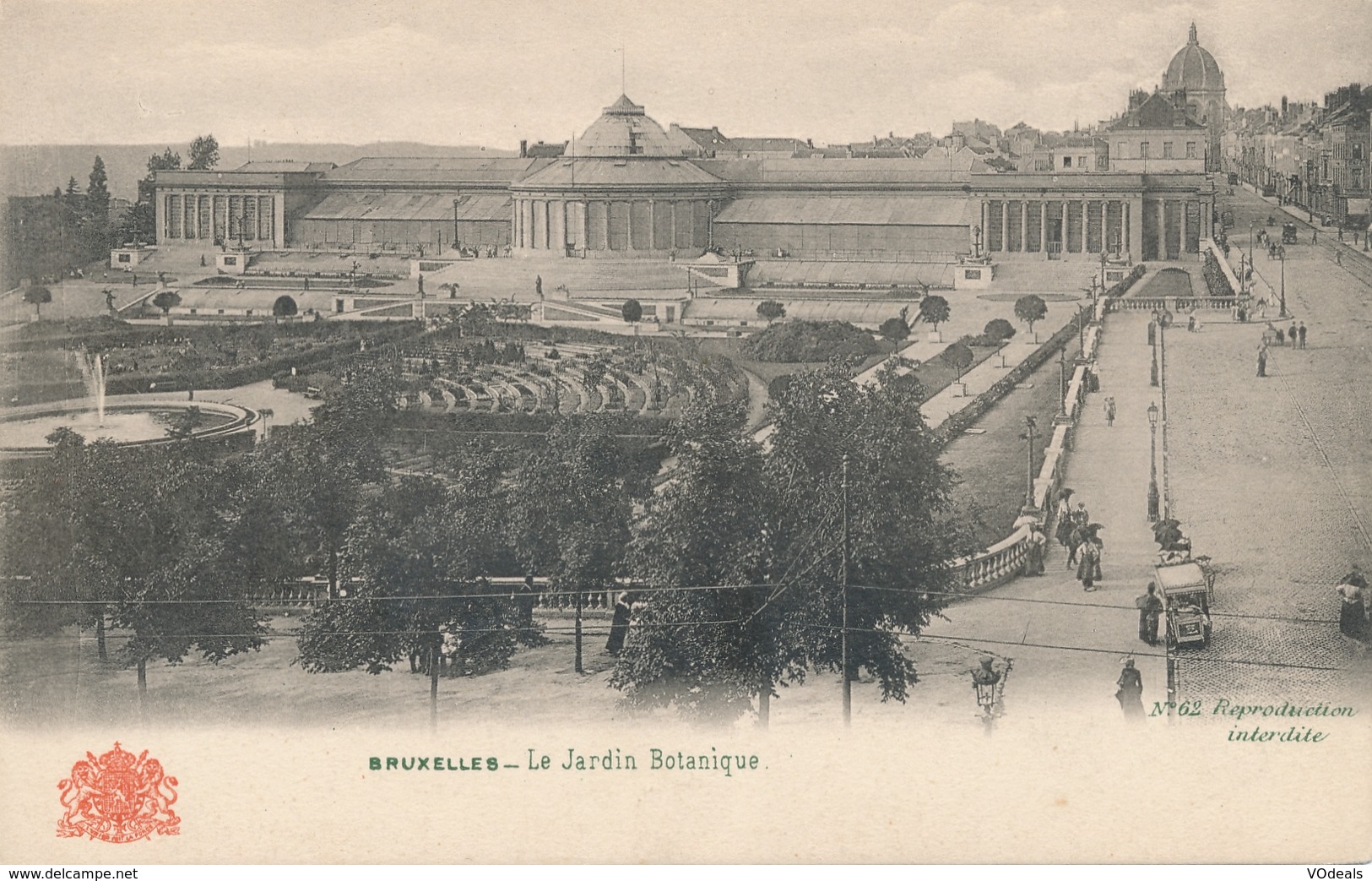 CPA - Belgique - Brussels - Bruxelles - Le Jardin Botanique - Bossen, Parken, Tuinen