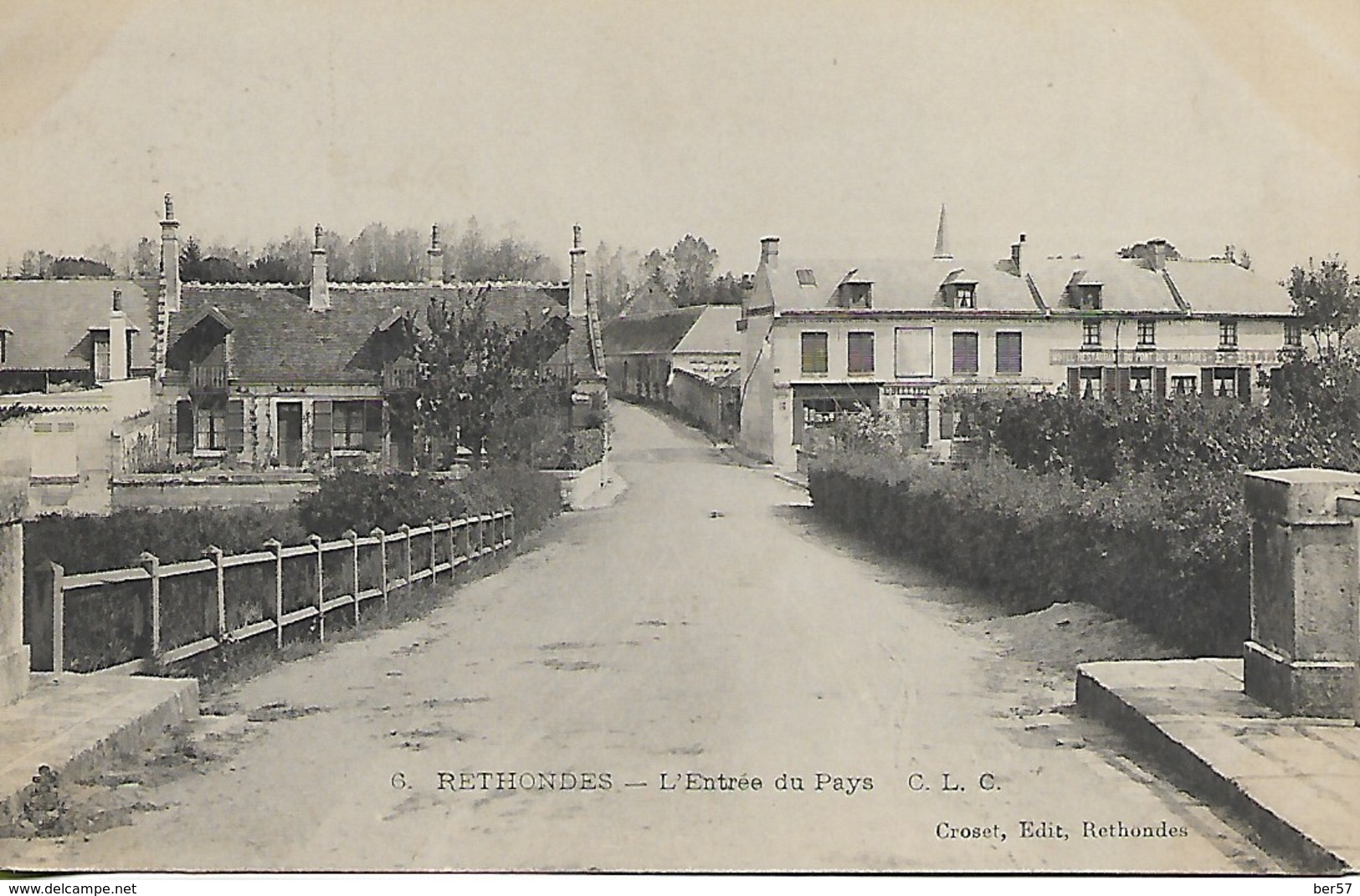 CPA Début Des Années 1900 : Rethondes (60) - L'entrée Du Pays - Rethondes