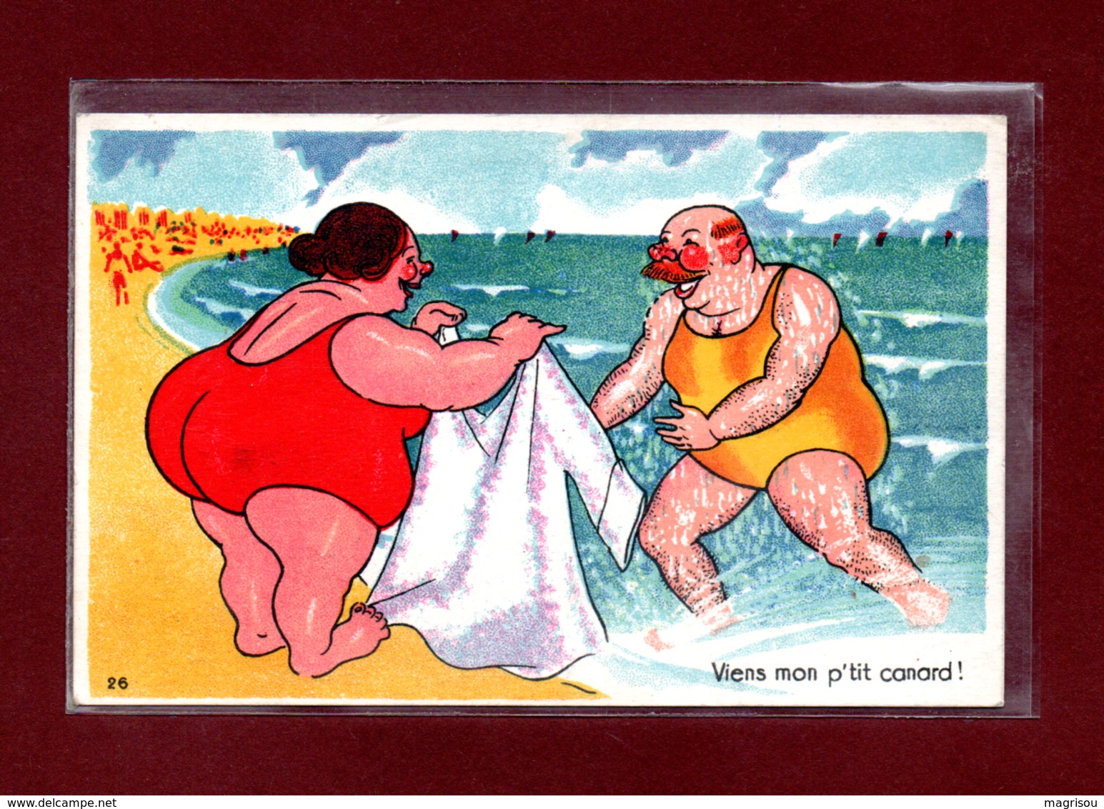 HUMOUR PLAGE - VIENS MON P'TIT CANARD - ARTAUD PERE ET FILS - Humour