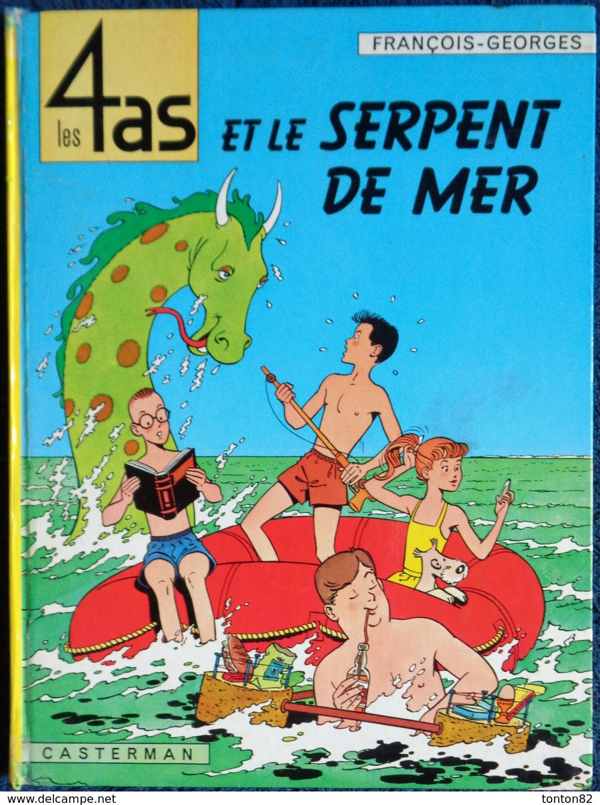 François Craenhals - Georges Chaulet - Les 4 As Et Le Serpent De Mer - Casterman - ( 1968 ) . - 4 As, Les