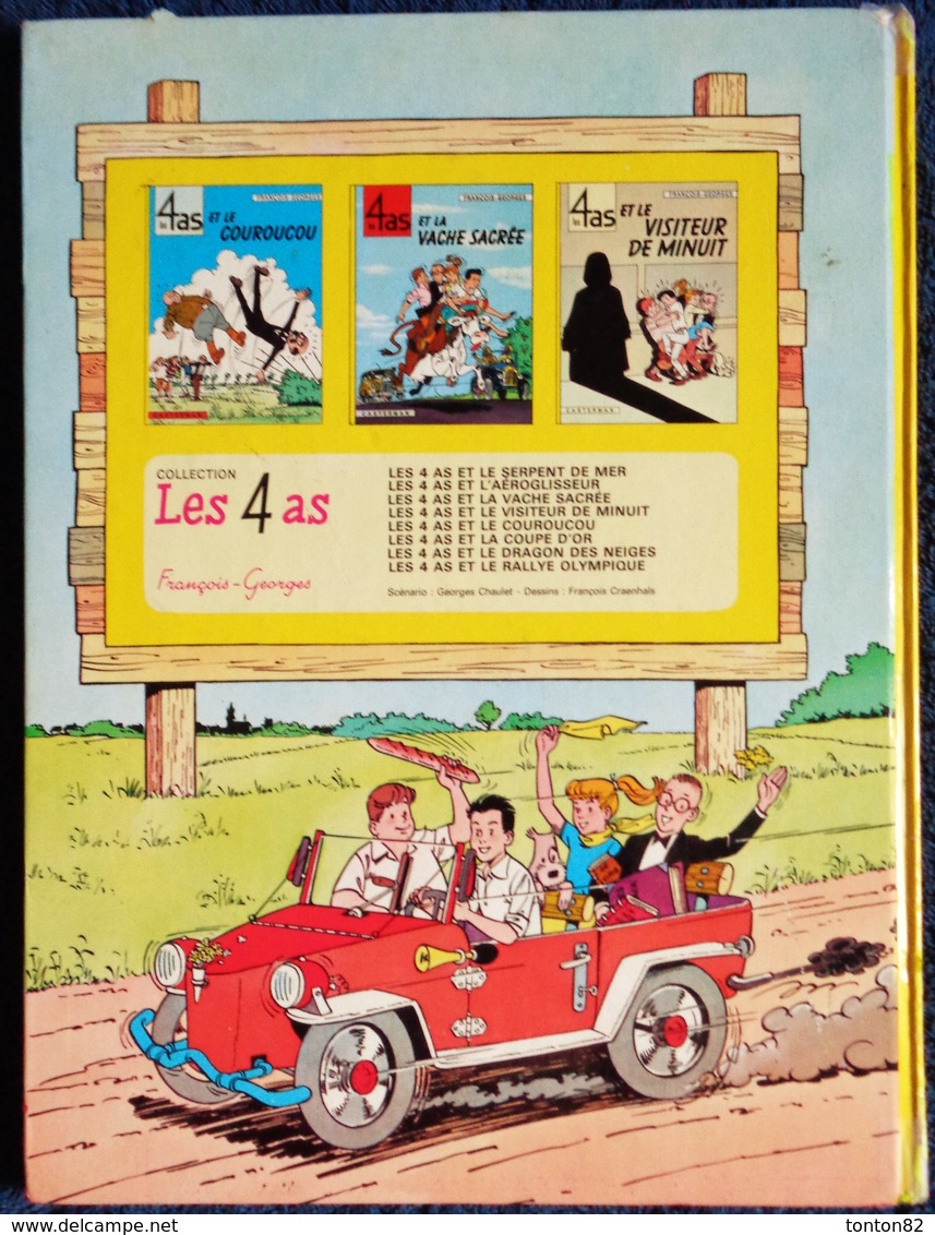 François Craenhals - Georges Chaulet - Les 4 As Et Le Serpent De Mer - Casterman - ( 1968 ) . - 4 As, Les