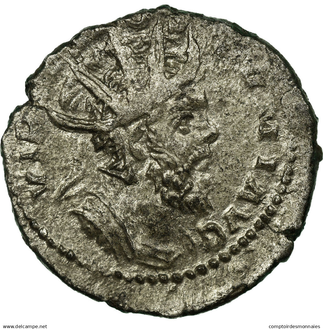 Monnaie, Postume, Antoninien, AD 261, Trèves Ou Cologne, TB+, Billon, RIC:-- - L'Anarchie Militaire (235 à 284)