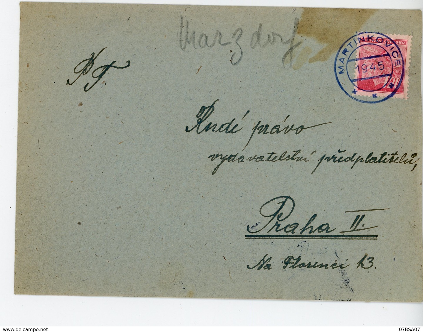 TCHECOSLOVAQUIE 45 X ENV 1945 / 1946 SUPERBE LETTRE VOIR LES SCANS INDIVIDUELS POIDS 550 GRAMMES APRES EMBALLAGE