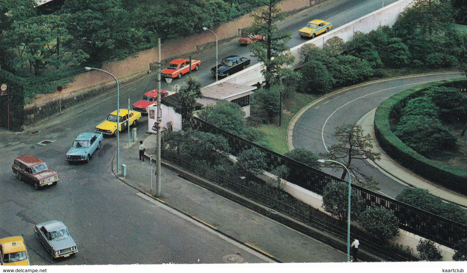 Tokyo: TOYOTA CORONA MK2, WAGON, CROWN, TAXI - Hotel 'Okura' - (Japan/Nippon) - Toerisme