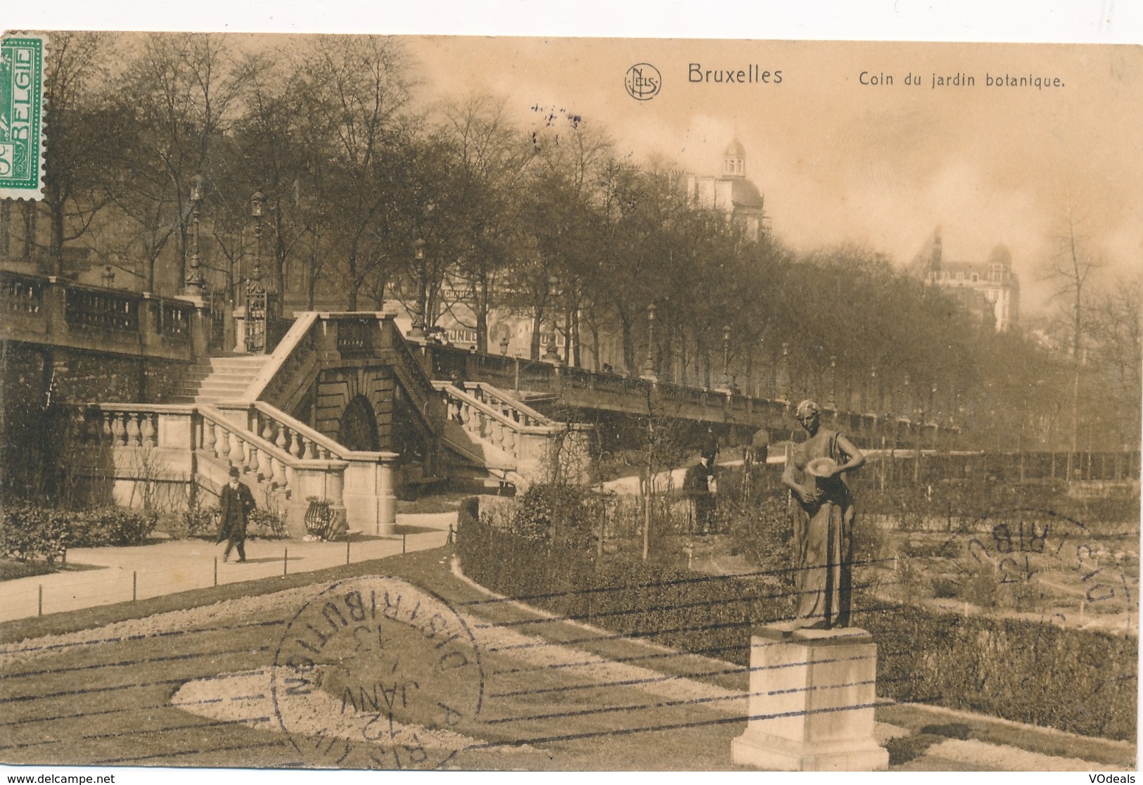 CPA - Belgique - Brussels - Bruxelles - Coin Du Jardin Botanique - Forêts, Parcs, Jardins