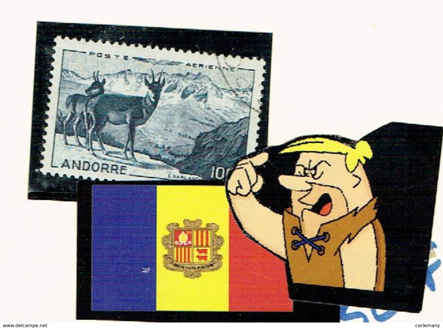 ANDORRE PA 1 USAGE - Airmail