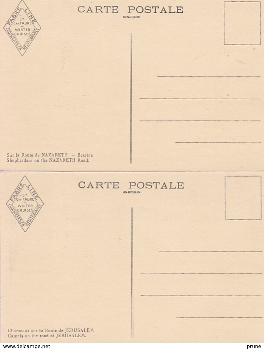 Palestine - LOT De 8 CPA CPSM - Palestine