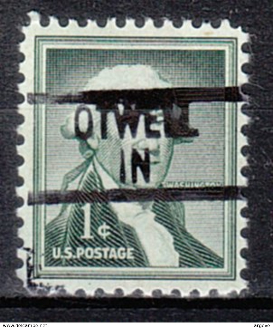 USA Precancel Vorausentwertung Preo, Locals Indiana, Otwell 839 - Precancels