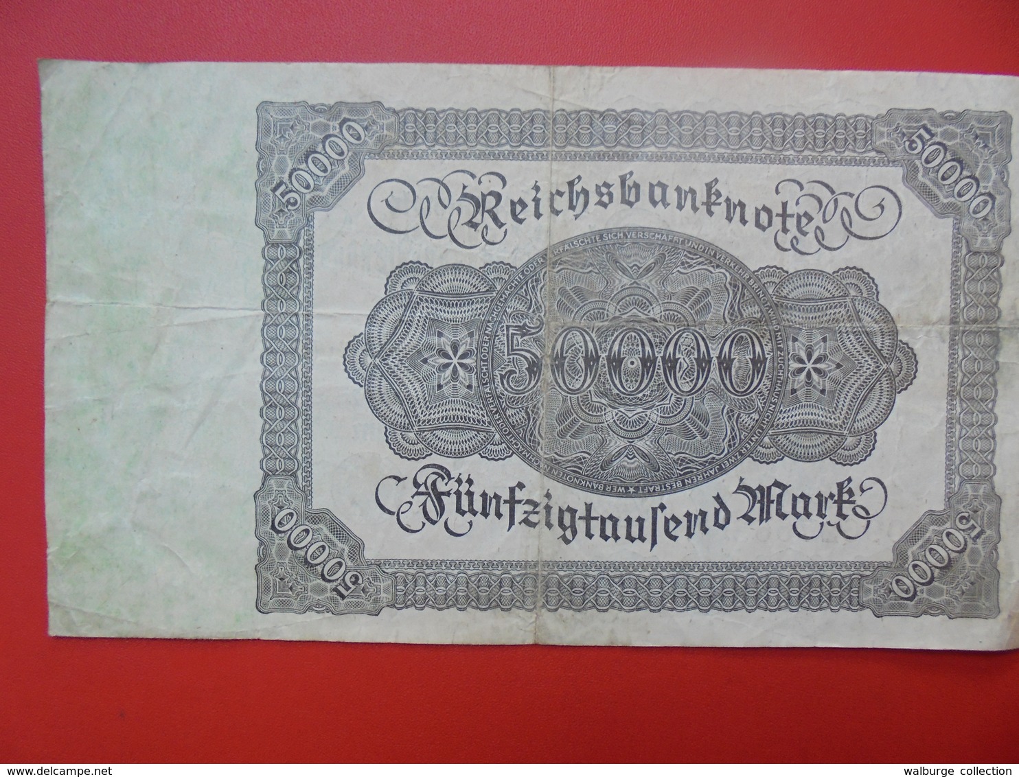 Reichsbanknote 50.000 MARK 1922 CIRCULER (B.1) - 50000 Mark