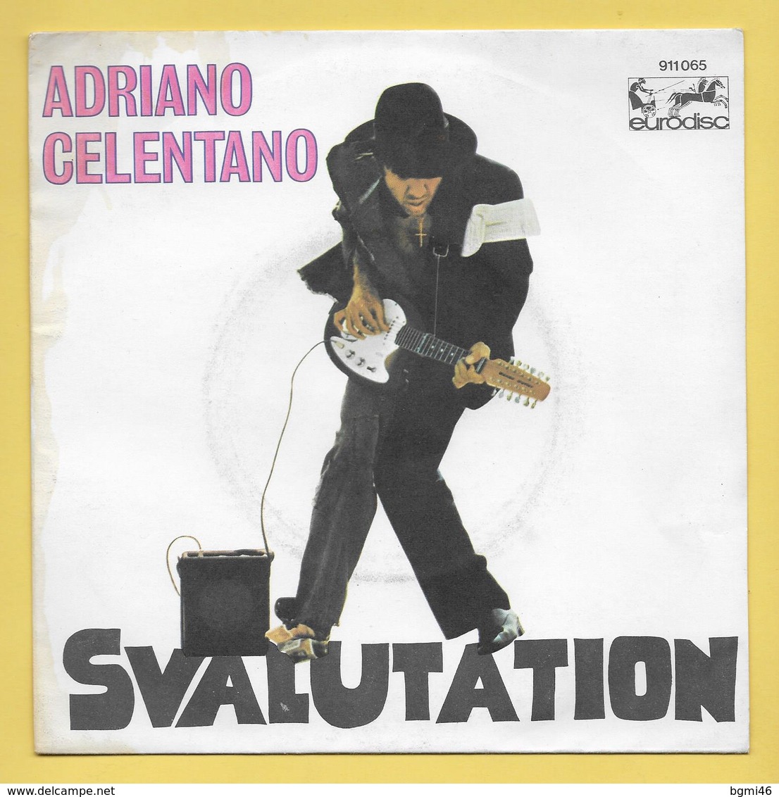 Disque Vinyle 45 Tours : ADRIANO CELENTANO : Svalutation..Scan J : Voir 2 Scans - Other - Italian Music