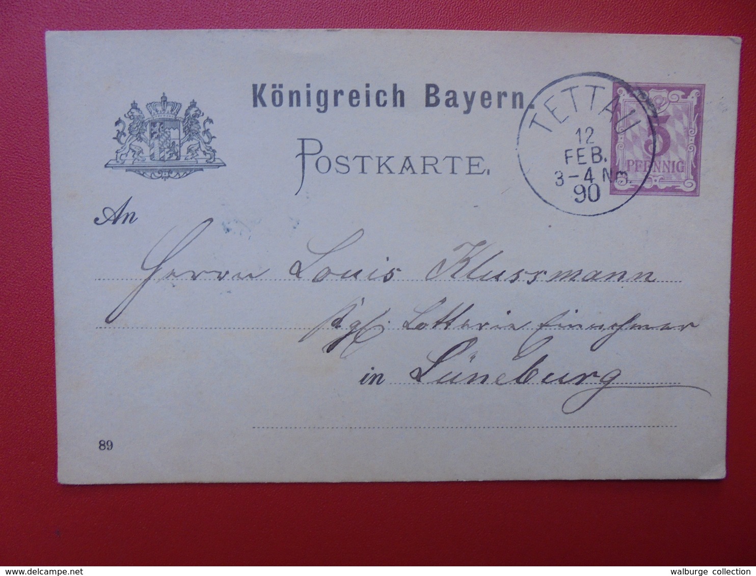 DEUTSCHES REICH 1890 - Covers & Documents