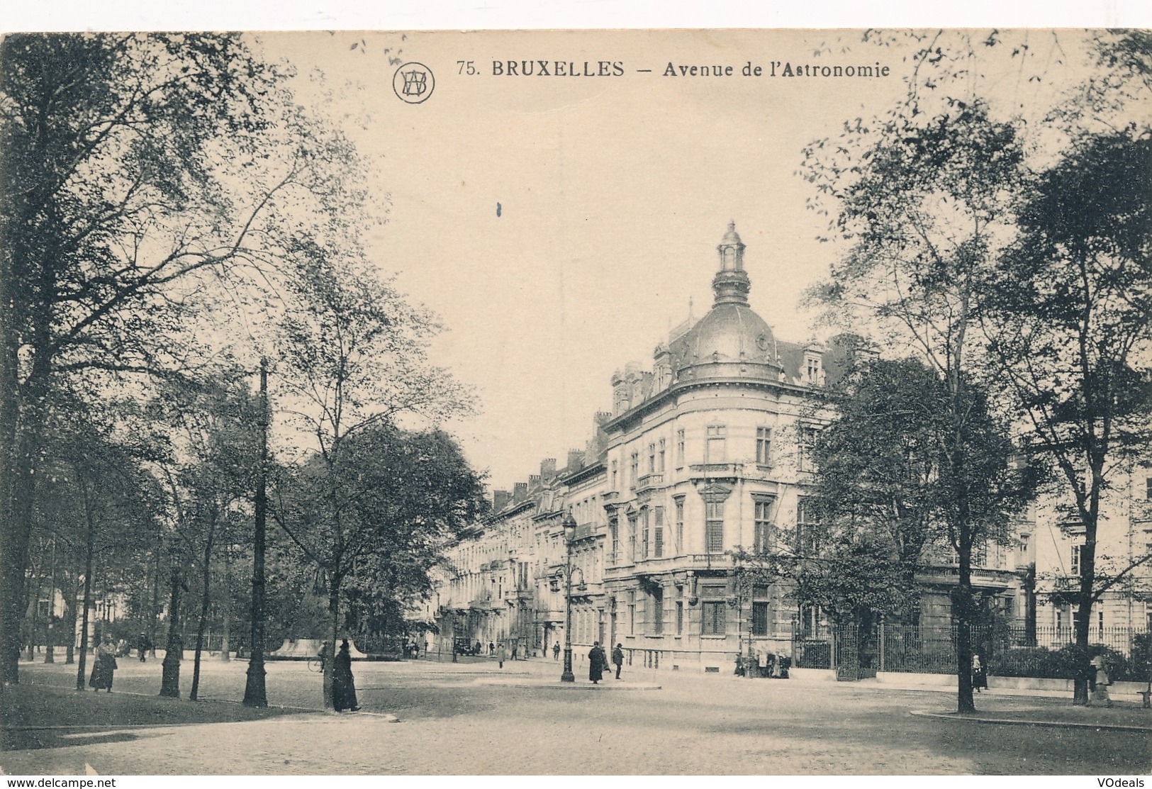 CPA - Belgique - Brussels - Bruxelles - Avenue De L'Astronomie - St-Josse-ten-Noode - St-Joost-ten-Node