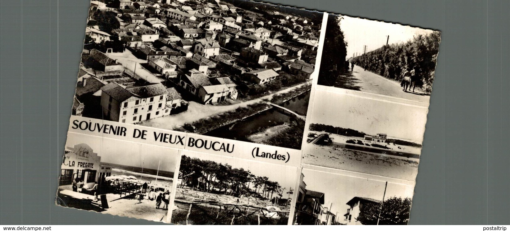 Souvenir De Vieux Boucau (landes) Multivues  . Francia  France Frankreich - Vieux Boucau