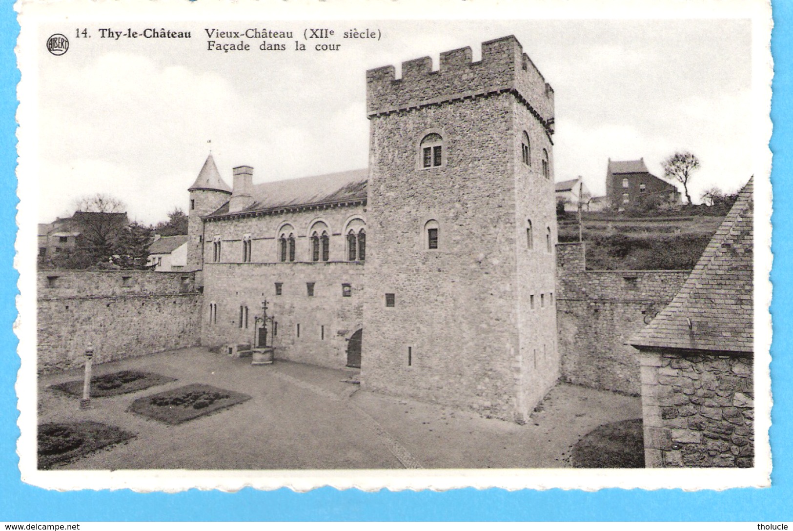 Thy-le-Château (Walcourt)-+/-1950-Vieux Château (12e S)-Façade Dans La Cour-Photoplastifix A.Dohmen - Walcourt