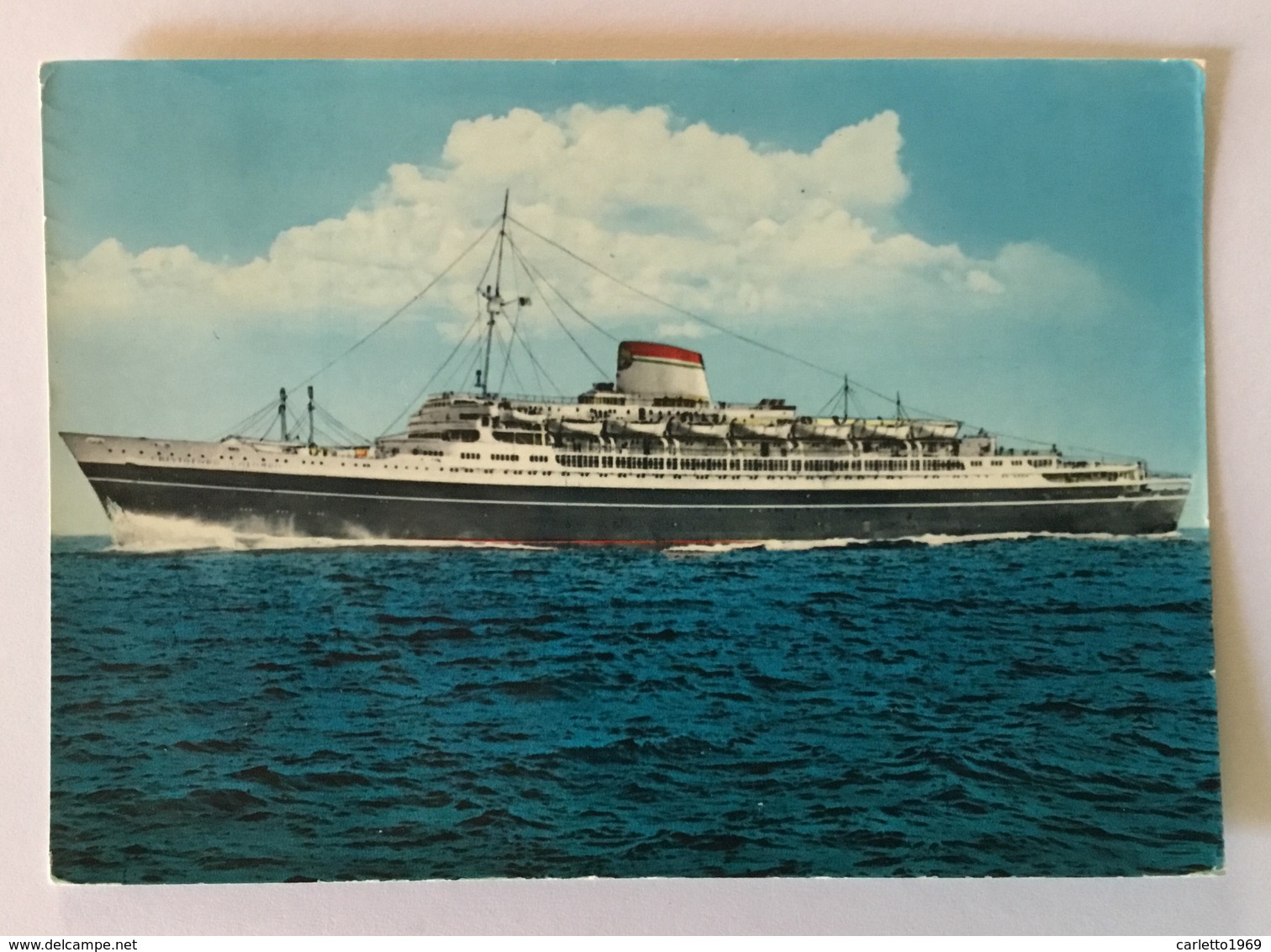 NAVE CRISTOFORO COLOMBO VIAGGIATA FG - Sonstige & Ohne Zuordnung