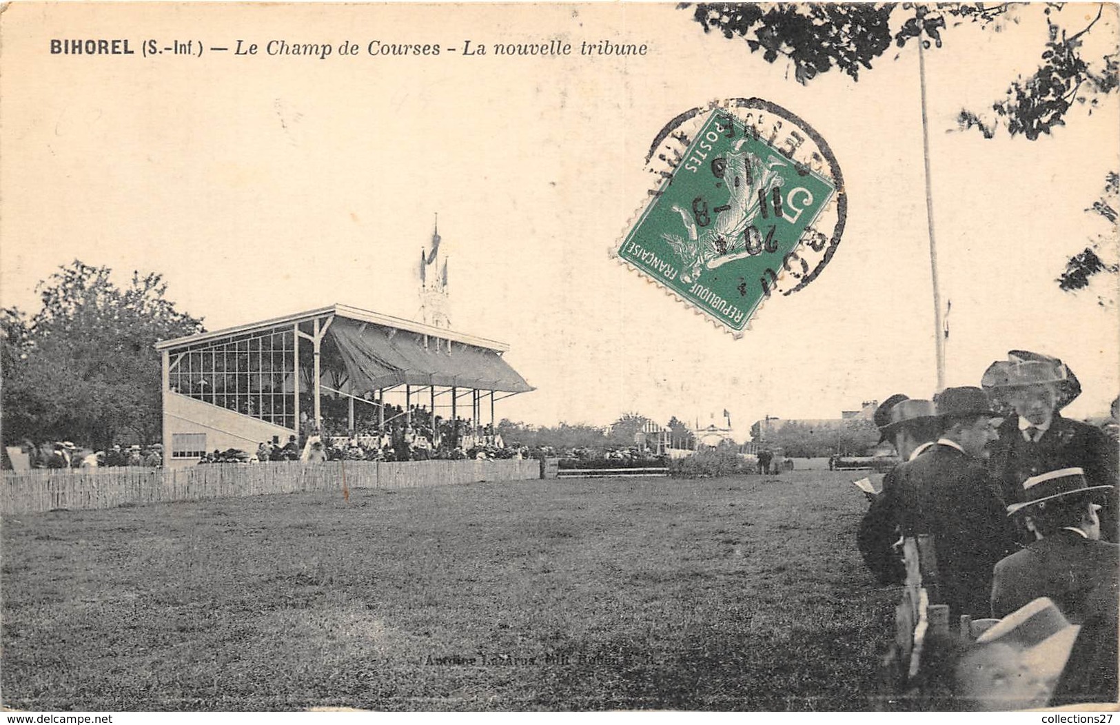 76-BIHORLA- LE CHAMP DE COURSES- LA NOUVELLE TRIBUNE - Bihorel